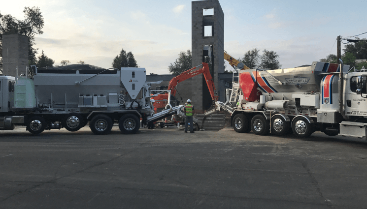 Concrete Deliver Trucks