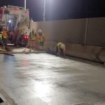 On-Demand Concrete crew leveling rapid set site mixed concrete